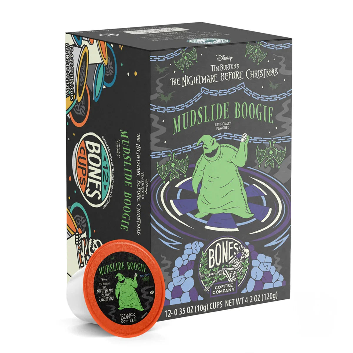 Mudslide Boogie Bones Cups - 12 Count