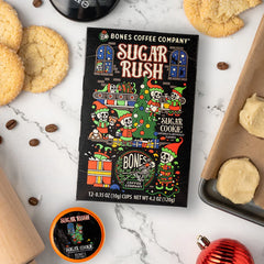 Sugar Rush Bones Cups - 12 Count