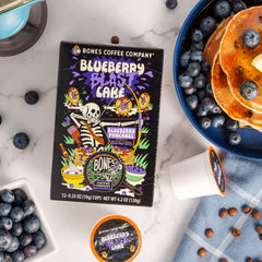 Blueberry Blast Cake Bones Cups - 12 Count