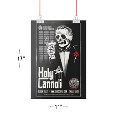 Holy Cannoli 11x17 Screen-Printed Poster